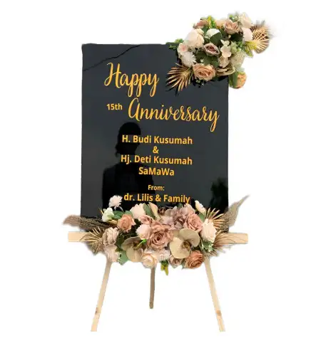 Papan Bunga Akrilik Kepel